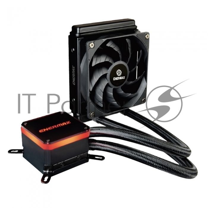 Жидкостная система охлаждения Enermax LIQMAX III HF черный, 120 мм, алюминий/медь, 2000 об/мин, 32 дБ, 4 pin, 300 Вт