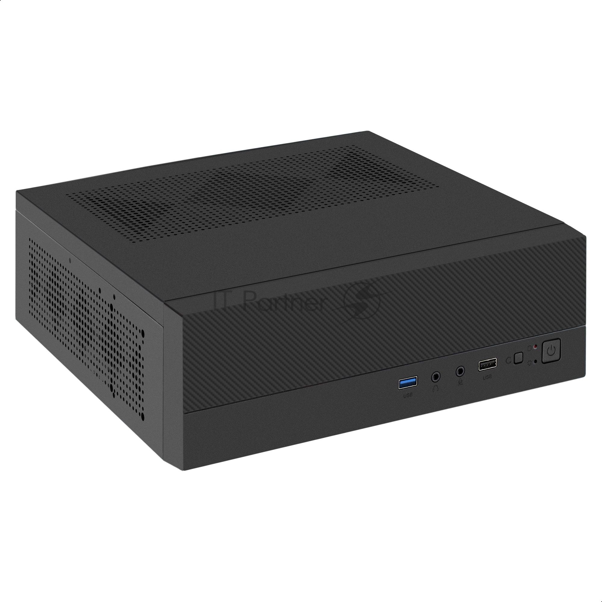 Корпус Desktop ExeGate FL-103-F300S (mini-ITX, БП F300S с вент. 4см, 1*USB+1*USB3.0, аудио, черный)
