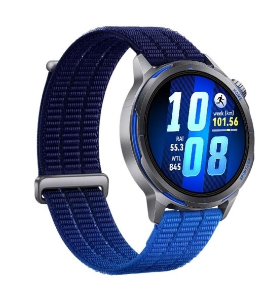 Умные часы HUAWEI Watch GT Runner 2 CDY-B19, 1.32" AMOLED, Wi-Fi, Bluetooth, NFC, 5 ATM/IP69, синий