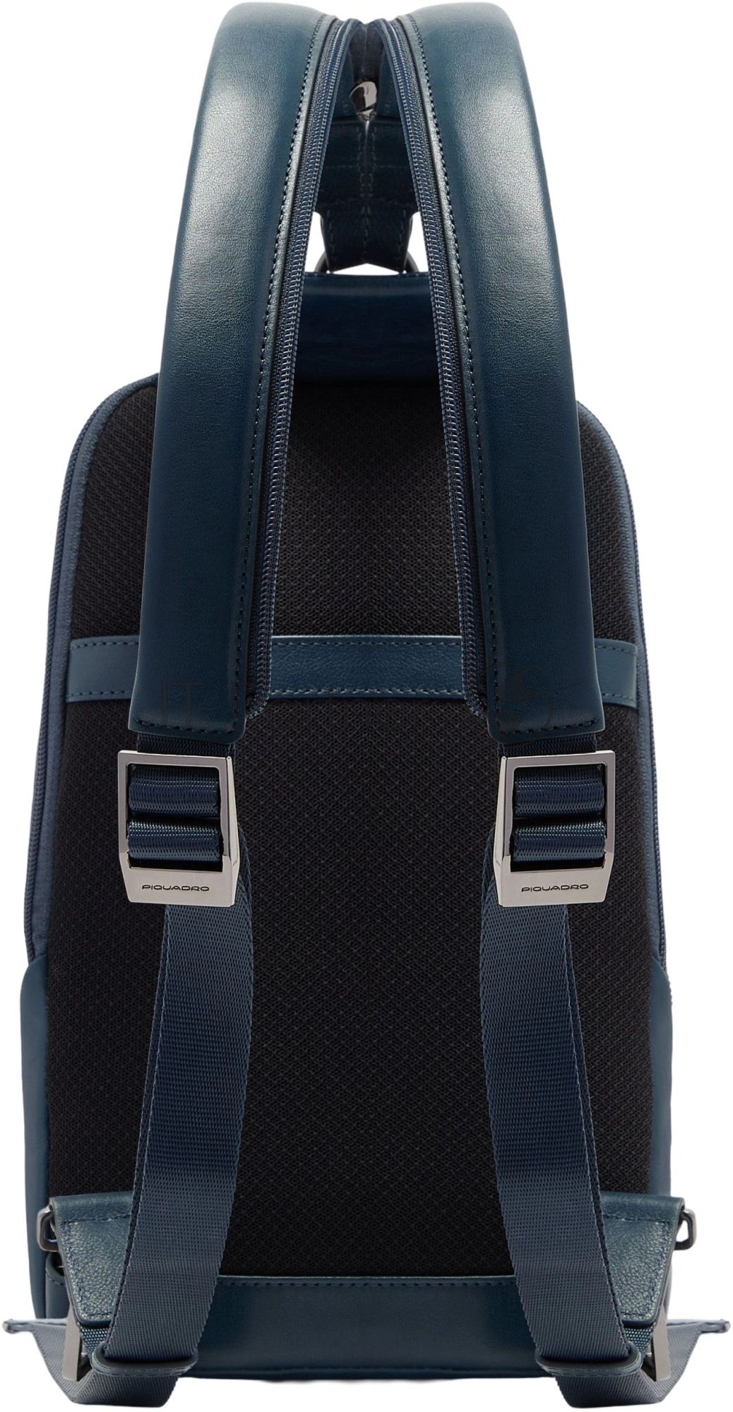 Рюкзак слинг мужской Piquadro Victor CA7174W143/BLU синий натур.кожа