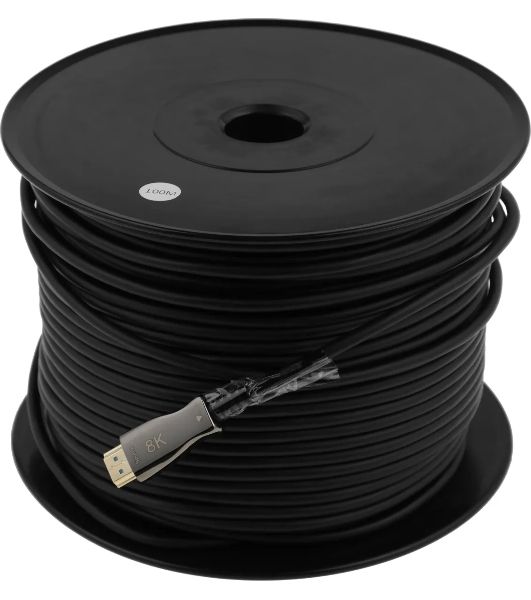 Кабель соединительный аудио-видео Premier 5-806 100.0 HDMI (m)/HDMI (m) 100м. позолоч.конт. черный