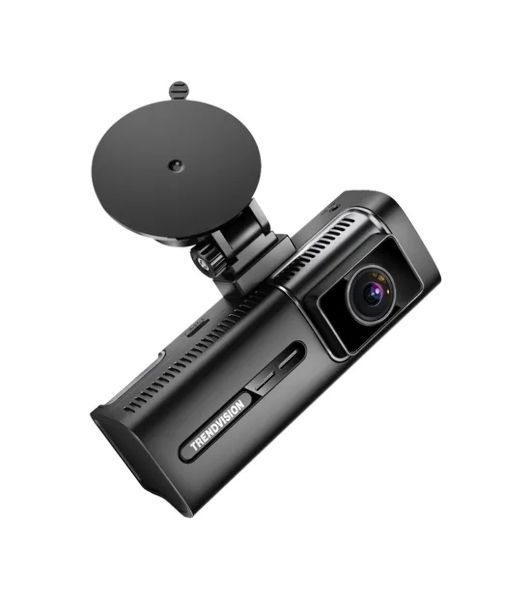 Видеорегистратор TrendVision Phantom 3CH GPS, 3840x2160, 2", с камерой заднего вида, GPS/ГЛОНАСС, Wi-Fi, G-сенсор, датчик движения