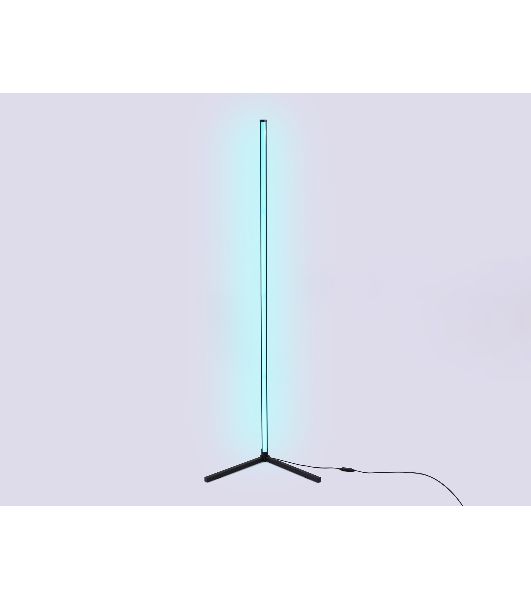 Светильник Ambrella light FL8027 BK черный LED 20W RGB D32*1650 (ПДУ РАДИО 2.4G)