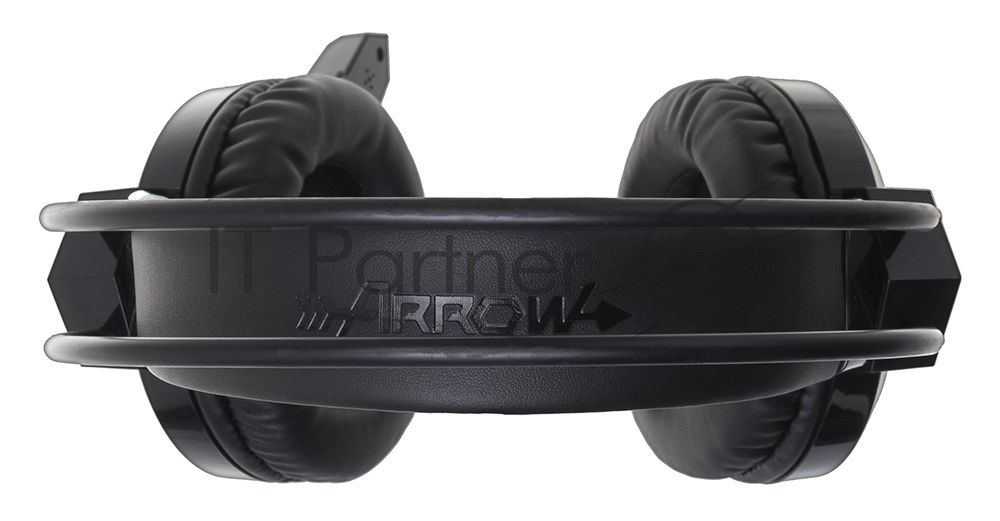 Наушники с микрофоном Oklick HS-L450G черный/серебристый 2.2м мониторы оголовье