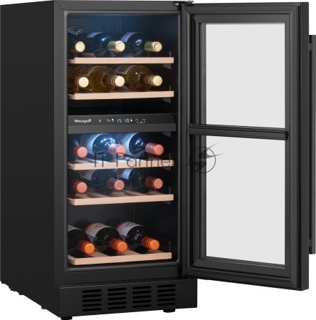 Винный шкаф встраиваемый Weissgauff WWCI-26 DB DualZone