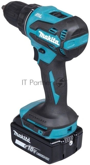 Дрель-шуруповерт Makita DDF490WVE аккум. патрон:быстрозажимной (кейс в комплекте)