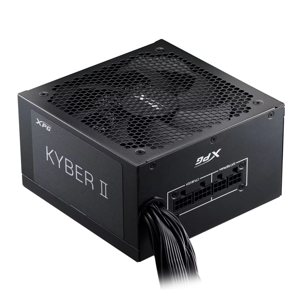 Блок питания XPG KYBER II 850G, 850Вт, 80+ Gold, 135мм, полумодульный, черный
