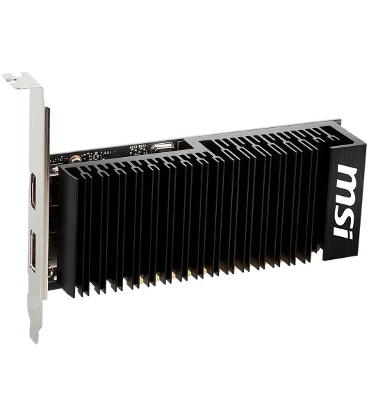 Видеокарта MSI PCI-E GT 1030 2GHD4 LP OC nVidia GeForce GT 1030 2048Mb 64bit DDR4 1189/2100/HDMIx1/DPx1/HDCP Ret low profile