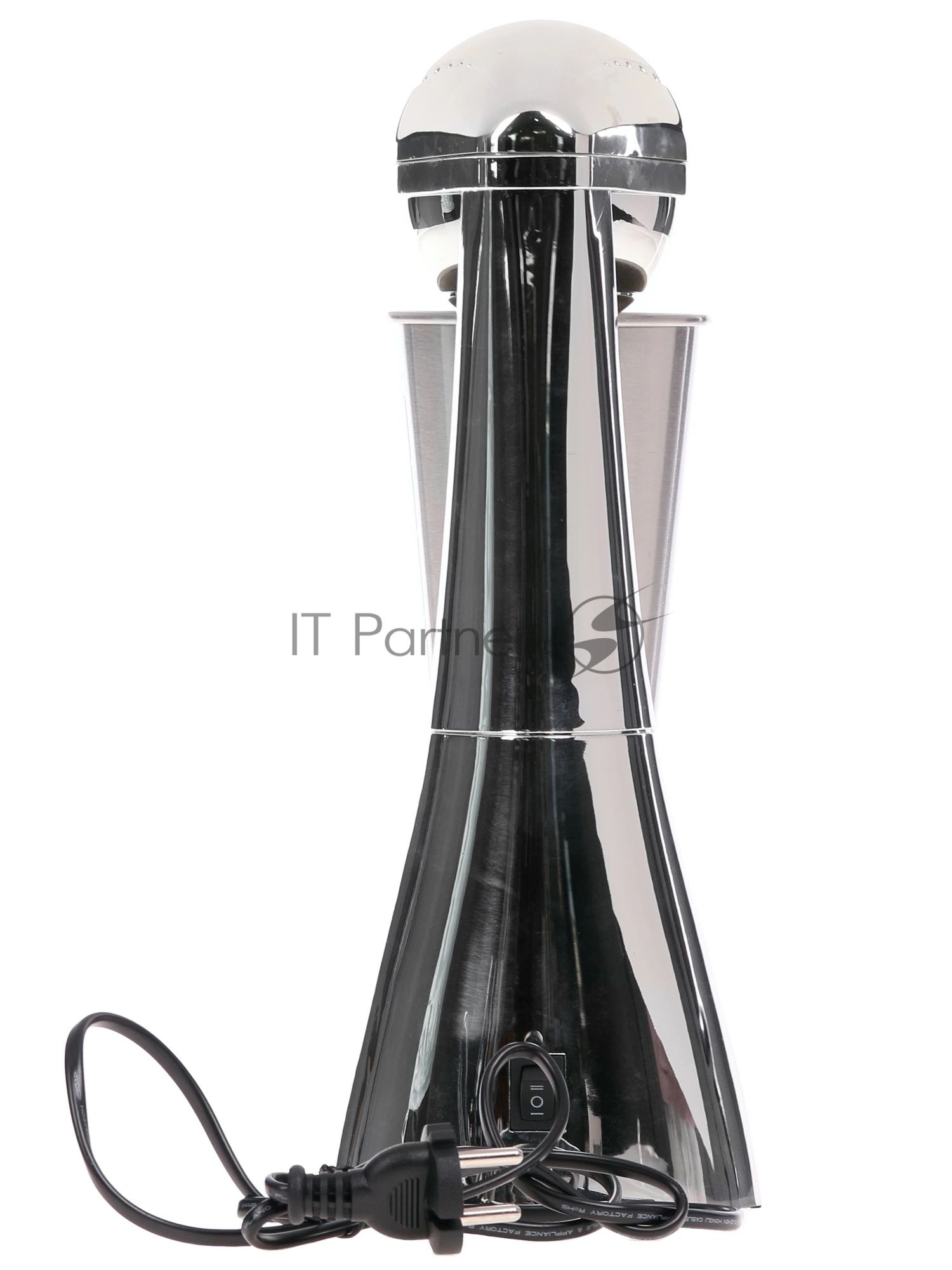 Миксер Clatronic BM-3472 серебристый, стационарный, 65 Вт, 0.45 л, 2 скорости
