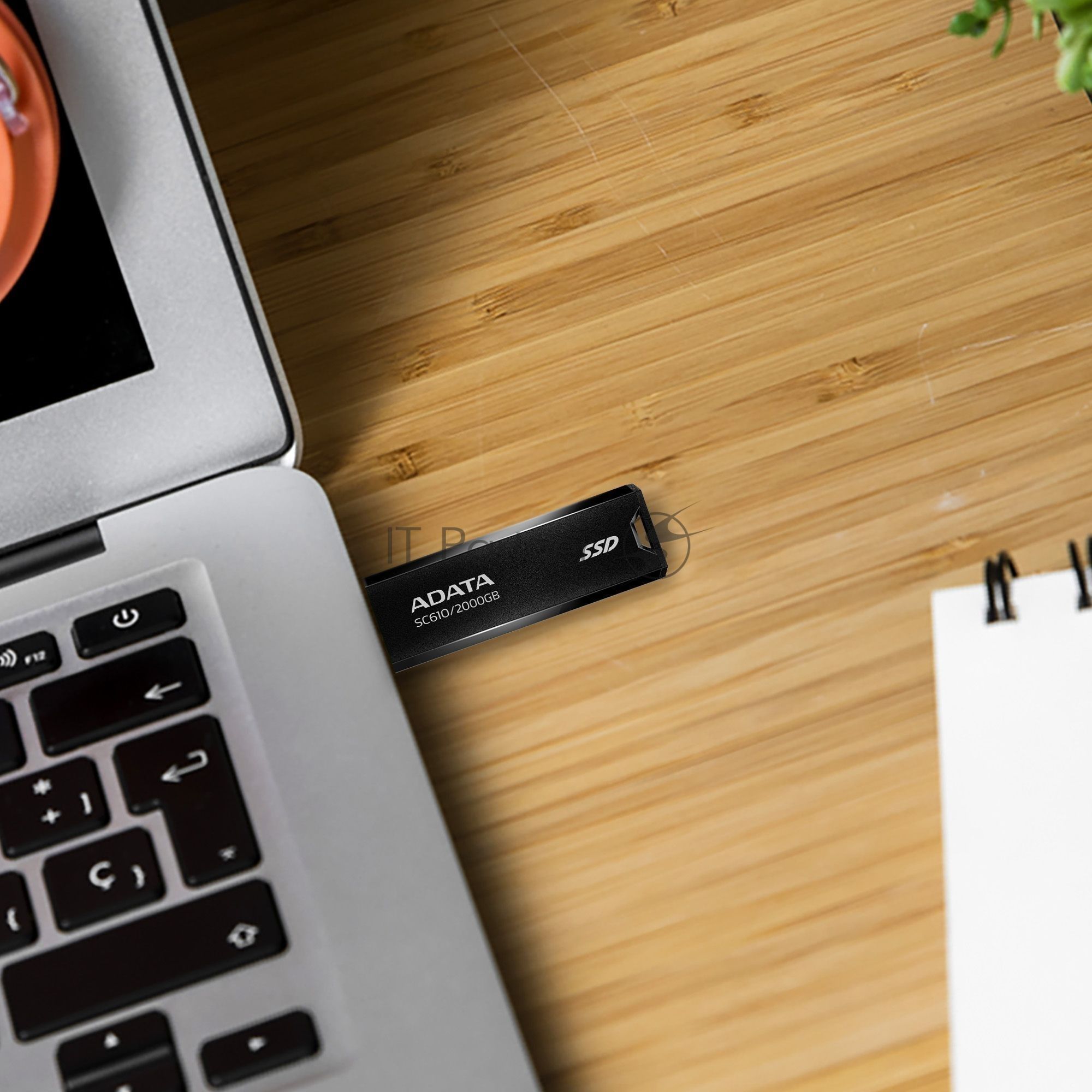 Внешний SSD ADATA SC610, 2TB, USB 3.2 Gen 2 Type-A, R/W 550/500, черный
