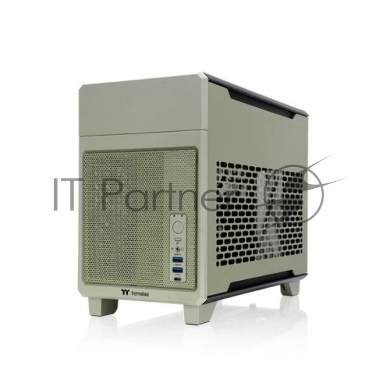 Корпус Thermaltake TR100,без БП, SFF, зеленый, 0, 8x140mm 2x200mm