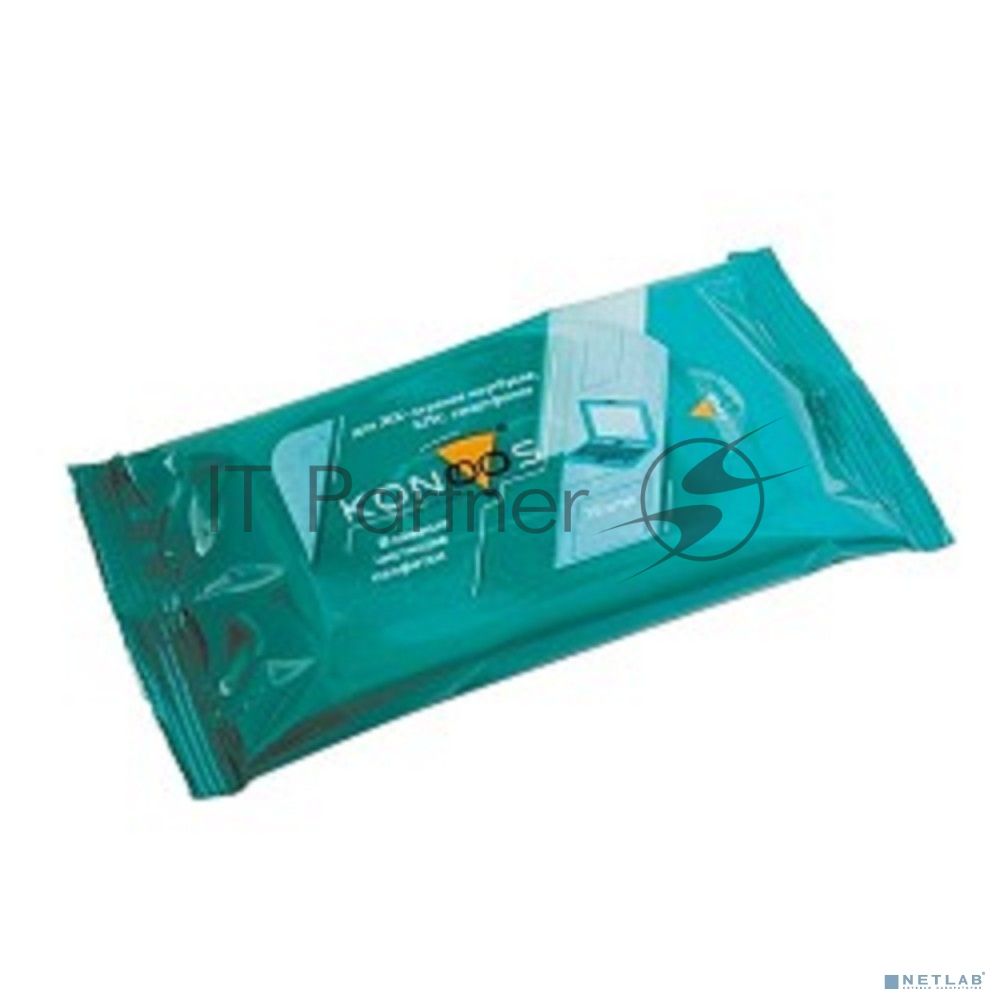 Чист. салф. Konoos для ЖК-экранов ноутбуков, смартфонов, КПК, покетпак 15 шт.