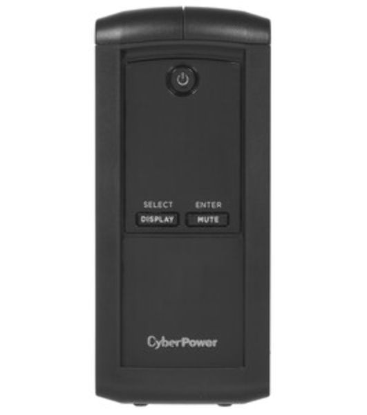 Источник бесперебойного питания CyberPower VP1000ELCD/1000 ВА/550 Вт/USB/RS-232/RJ-11/RJ-45/4 х CEE 7 (евророзетка)