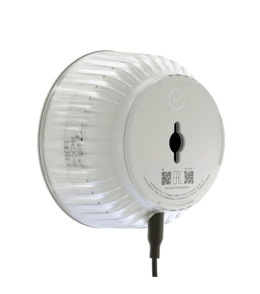 Умная колонка SBER Boom Mini 2, 5Вт, компактная, 1 динамик, GigaChat, Magnetic Sound, Мультирум, Детектор шума, Wi-Fi, Bluetooth 5.0, Салют, серый