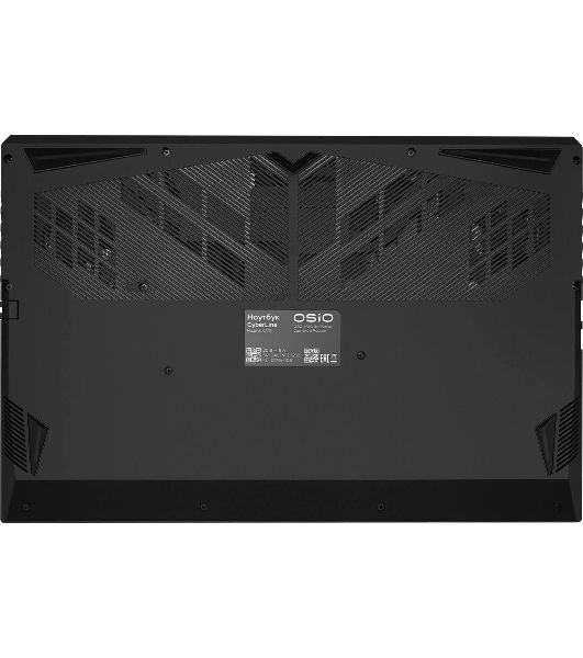 Ноутбук OSiO CyberLine C170i-002/17.3"/IPS/Intel Core i5 12600H/16Gb/512Gb/SSD/NVIDIA GeForce RTX 4050 6Gb/Без ОС/темно-серый/2.49kg