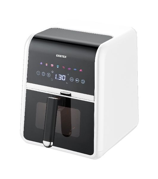 Аэрогриль Centek CT-3188 черный, 1500 Вт, 5 л, сенсор, 8 программ