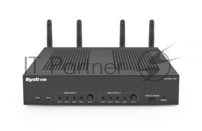 Коммутатор презентационный 2x USB-C, 2x HDMI входы 2x HDMI выходы USB 3.0 Беспроводное видео и USB