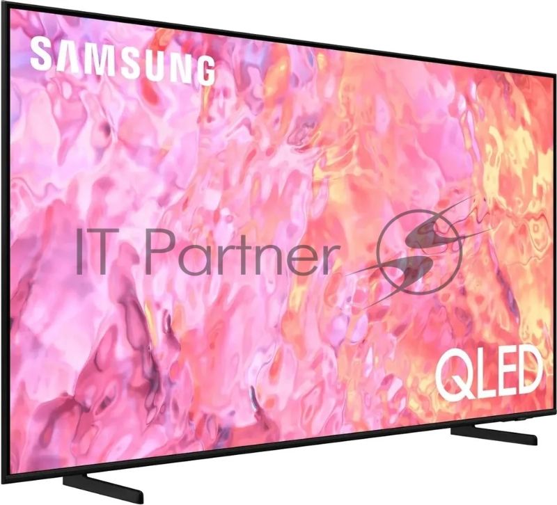 Телевизор Samsung 55" QA55Q60CAUXZN черный QLED UHD 50Hz Tizen