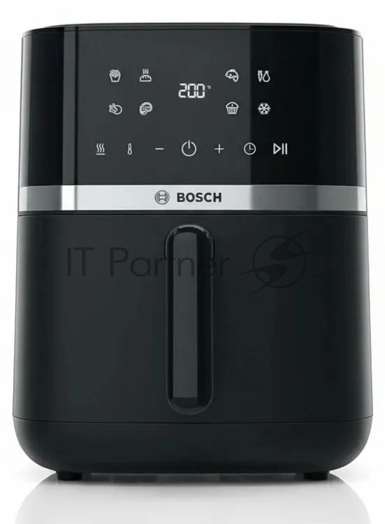 Аэрогриль Bosch MAF462B1 черный, 2050 Вт, 6.1 л, сенсор, 7 программ