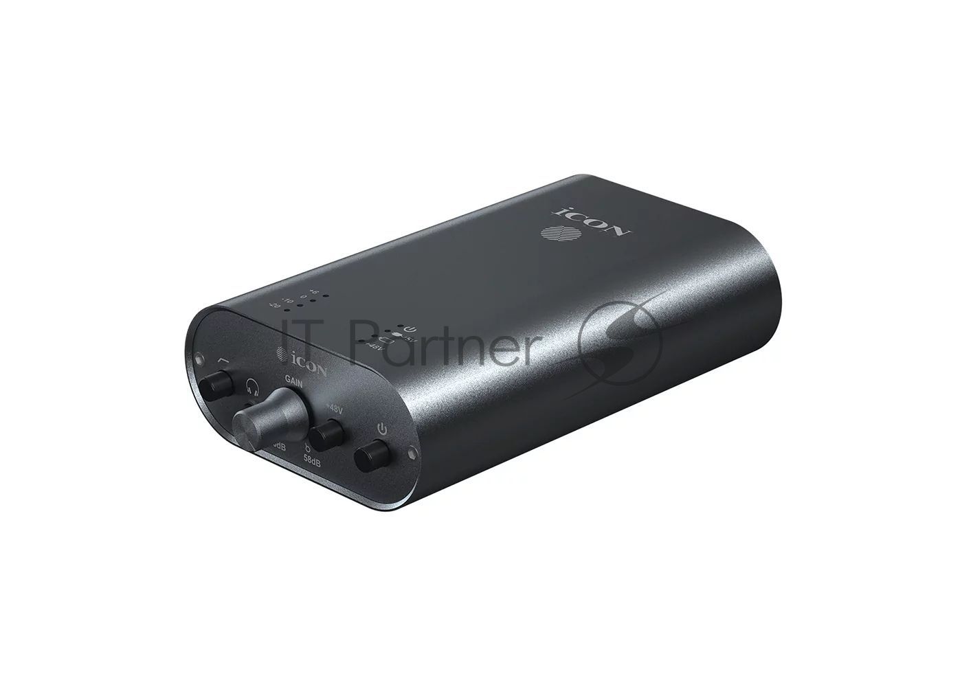 Микрофонный предусилитель 110906A2052 Icon MobilePre со встроенным Li-Ion аккумулятором