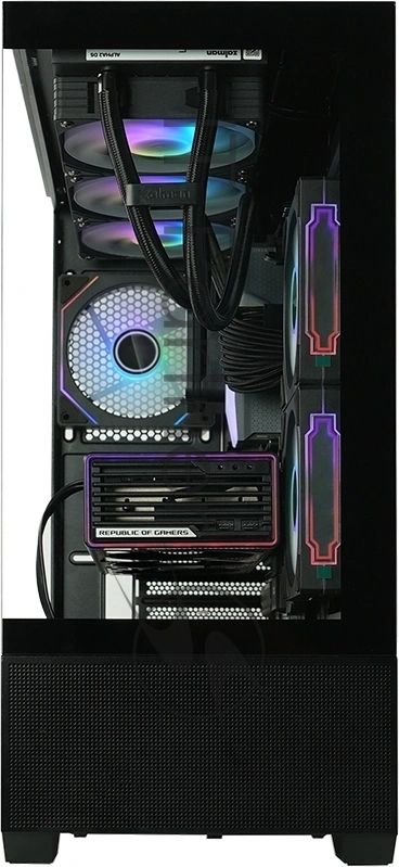 Компьютерный корпус ZALMAN CHRONIX V2, ATX, BLACK, WINDOW, 1xCombo (3.5’’ or 2.5’’), 1x3.5’’HDD, 2x2.5’’SSD, 1xUSB2.0, 1xUSB3.0, 1xUSB Type-C, SIDE 2x120мм ARGB, REAR 1x120мм ARGB