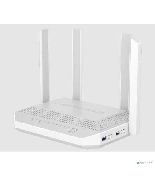 Мультигигабитный интернет-центр Netcraze Giga (NC-1012) с Mesh Wi-Fi 6 AX3000, Smart-коммутатором 1×2.5G/SFP и 4×1G, многофункциональными портами USB 3.0 и 2.0