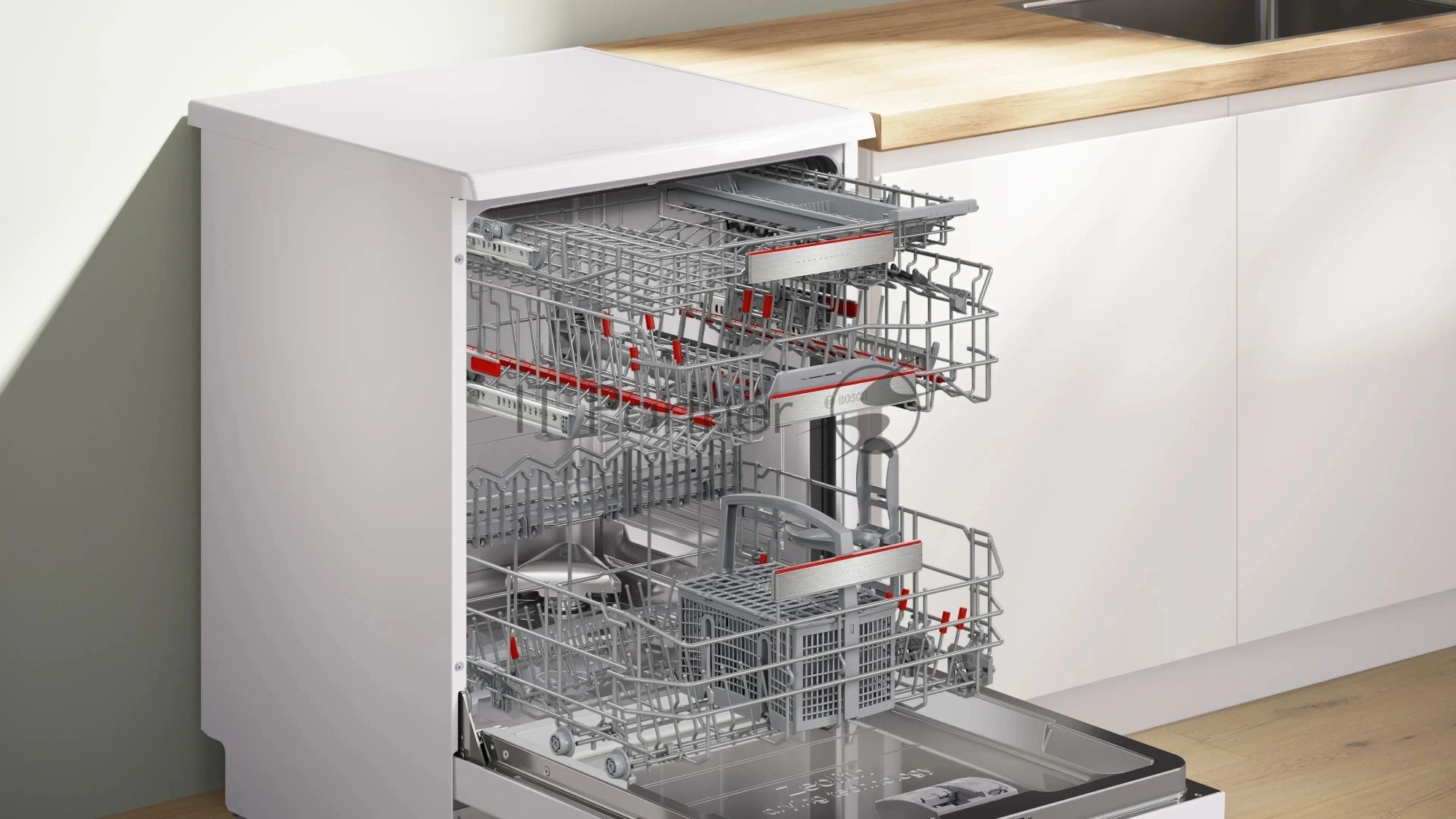 Посудомоечная машина Bosch SMS8ZDW86Q, белый, 60 см, 13 компл., сушка цеолитная, 40 дБ, класс A++