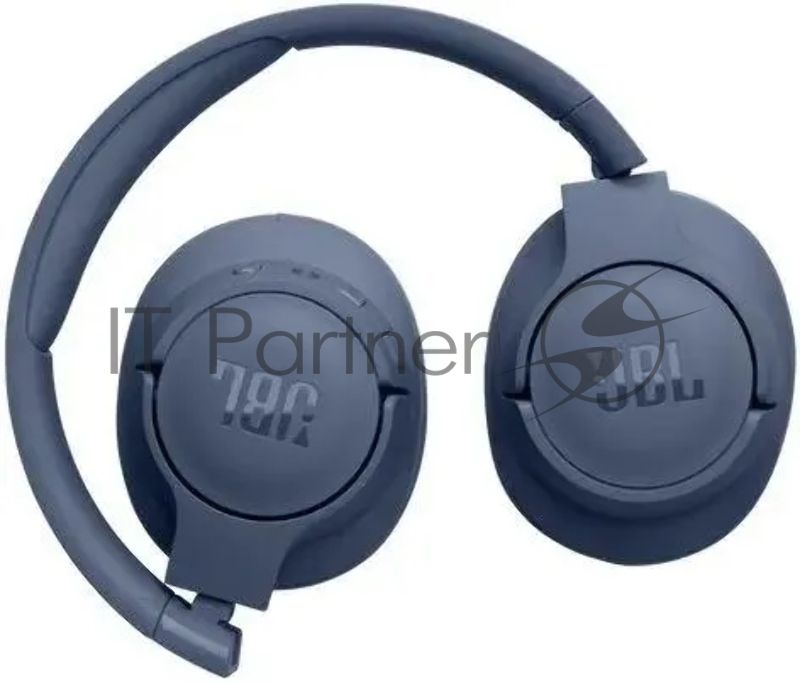 Беспроводные/проводные наушники JBL Tune 720BT синий, полноразмерные, Bluetooth + проводной, до 76 ч.