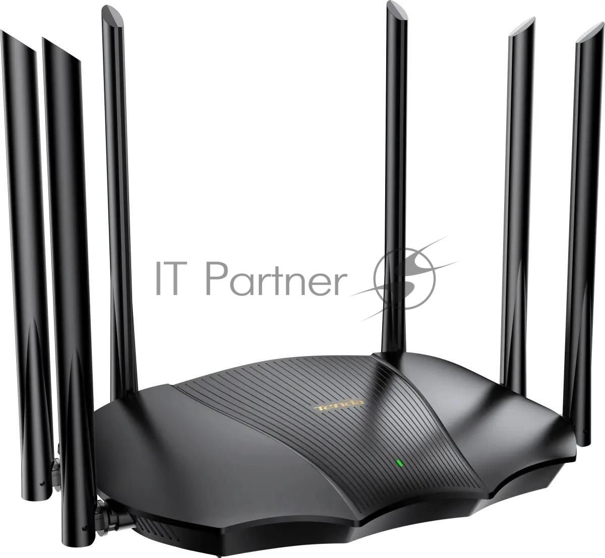 Двухдиапазонный гигабитный Wi-Fi роутер Tenda TX3000 Pro AХ3000, до 574 Мбит/с на 2,4 ГГц + до 2402 Мбит/с на 5 ГГц