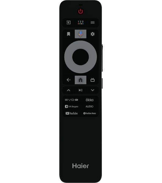 Телевизор Haier 65" DH1ZT0M00RU H1 черный LED 4K UHD 60Hz Smart TV Android 2GB/32GB