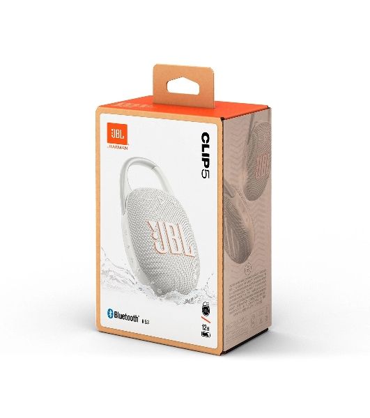 Портативная акустика JBL CLIP 5, белый