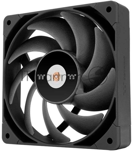 Вентилятор для корпуса Thermaltake Toughfan 14 Pro черный (2 шт.), 140 мм, 500-2000 об/мин, 31.6 дБ, 4 pin PWM, без подсветки