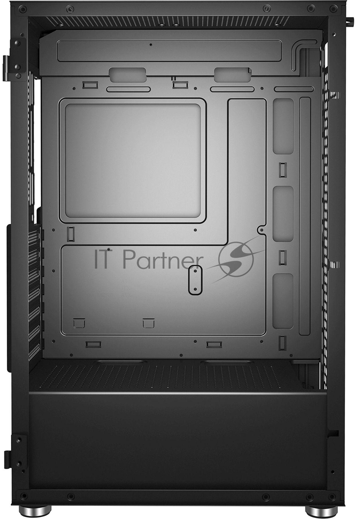 Компьютерный корпус Bloody BD-CC114 черный без БП ATX 8x120мм 1xUSB 2.0 1xUSB 3.0 audio bott PSU