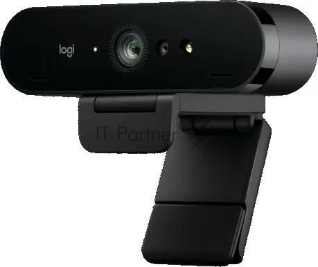 Веб-камера Logitech BRIO 4K C1000e 4096x2160, 30 кадр/с, USB, микрофон, автофокус, крепление на мониторе