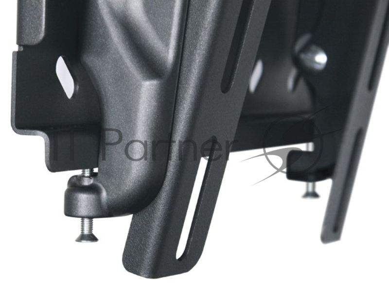 Кронштейн для телевизора Holder LCDS-5010 черный металлик, настенный, наклон