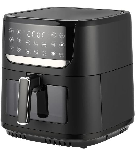 Аэрогриль TopDevice TDA801 черный, 1750 Вт, 8 л, сенсор, 12 программ