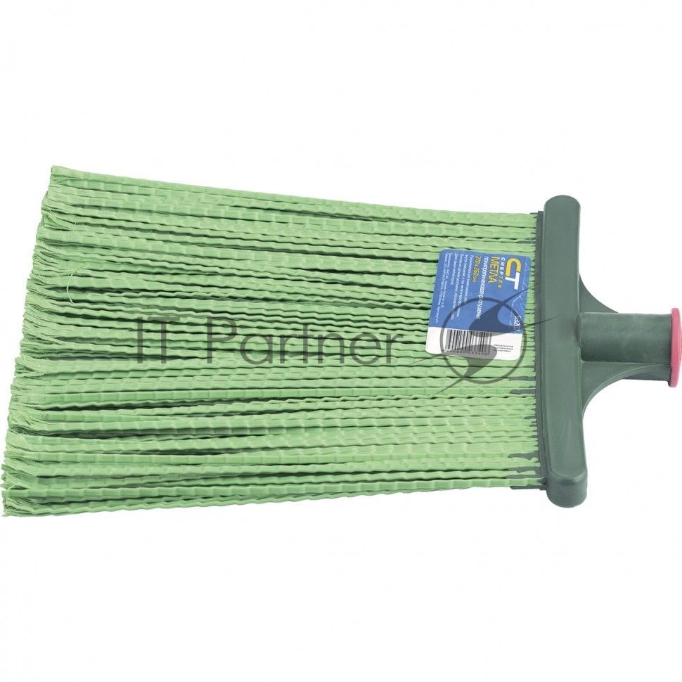 Метла Сибртех полипропиленовая 270х260мм распушеная с черенком