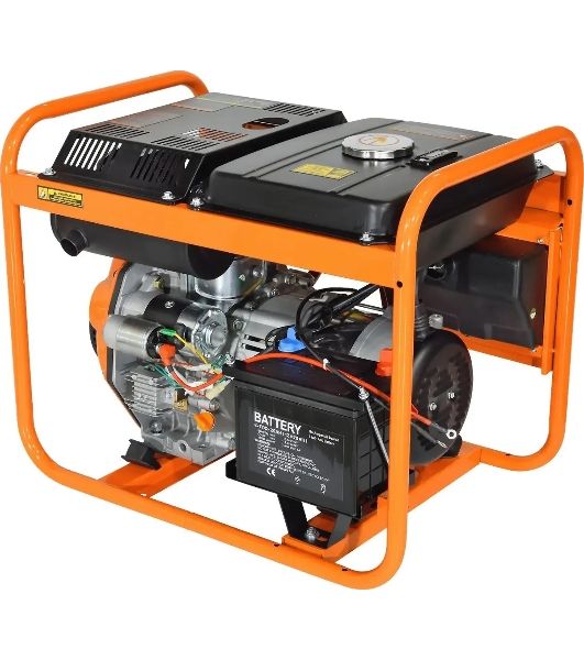 Электрогенератор бензиновый Carver PPG-5000DE, 3.6 кВт, 101 дБ, 75 кг