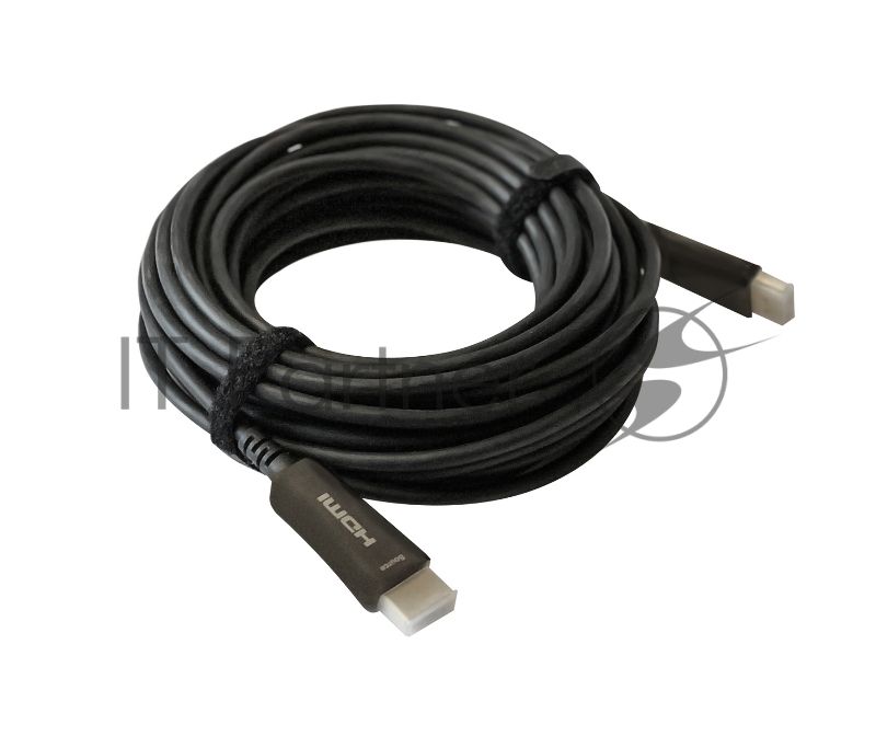 Кабель аудио-видео Digma HDMI 2.0 AOC HDMI (m)/HDMI (m) 20м. позолоченные контакты черный