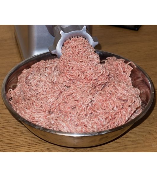 Мясорубка электрическая CASO FW 2000 серебристый, 2000 Вт, 2.5 кг/мин, реверс, защита от перегрузки, насадки - 5