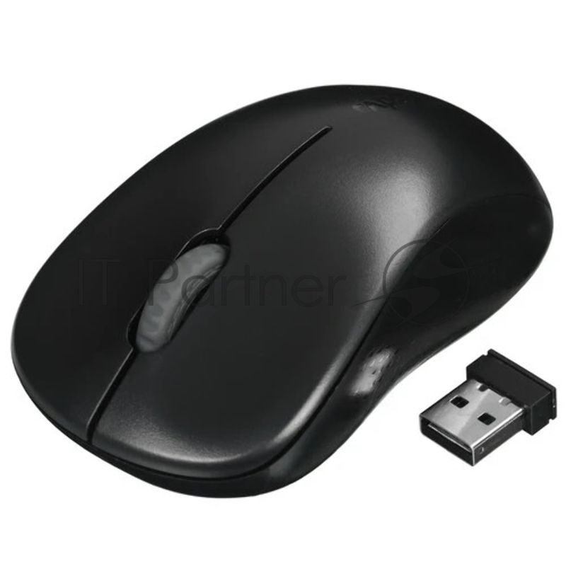 Мышь беспроводная Rapoo M160 Silent черный, 1300 dpi, радиоканал, Bluetooth, USB, кнопки - 3