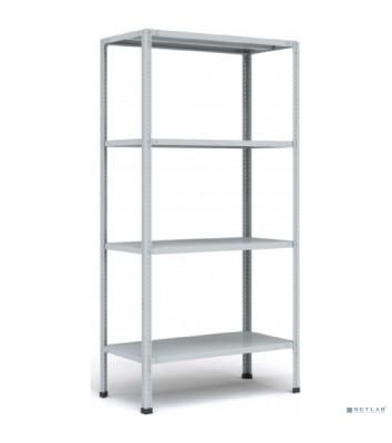 Стеллаж MS 200KD/100x40/4 (Размеры внешние (ВхШхГ) 2000х1000х400 мм, 4 полки, с разборной стойкой) S24099244402
