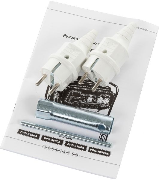 Электрогенератор бензиновый Carver PPG-2500А, 2.3 кВт, 67 дБ, 40 кг