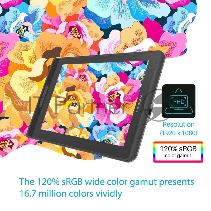 Графический планшет Сенсорный монитор Huion KAMVAS Pro 12