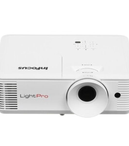 Проектор InFocus IN0024SL DLP, 4000 lm, XGA, 30 000:1, 1.942.16:1, 2xHDMI 1.4, VGA in/out, S-Video, 3.5мм in/out, USB-A, RS-232, лампа 15 000ч.(ECO mode), 10W, 27дБ, 2,6 кг, БЕЛЫЙ