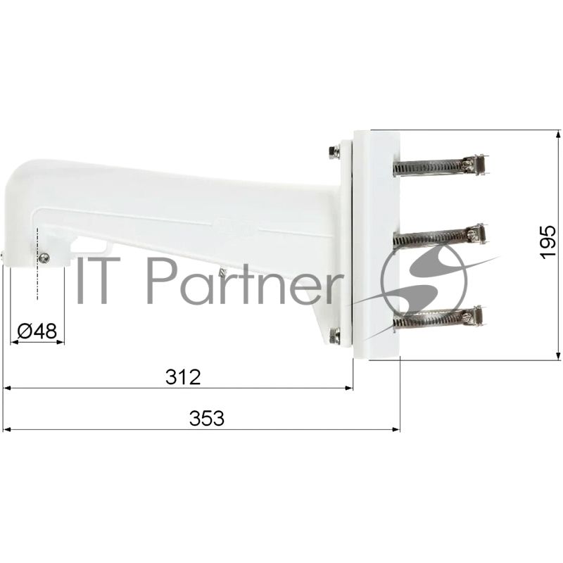 Кронштейн Hikvision DS-1602ZJ
