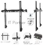 Кронштейн для телевизора Kromax VEGA-11 черный 22"-65" макс.50кг настенный фиксированный