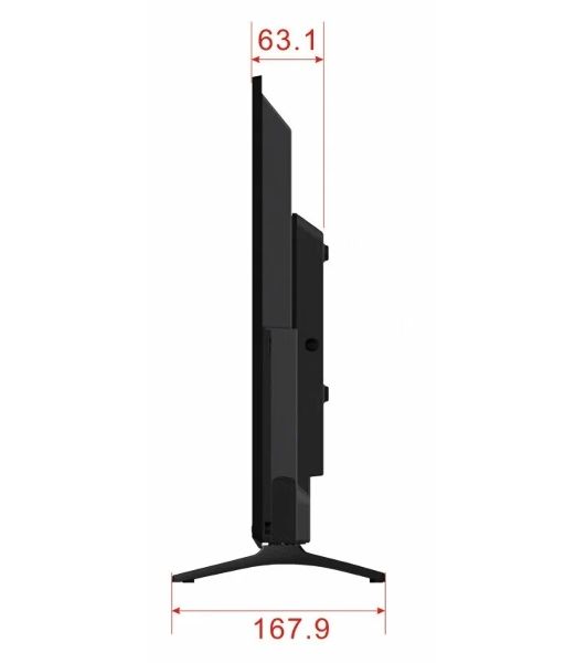 Телевизор LEFF 24" 24F260T черный LED FHD 60Hz