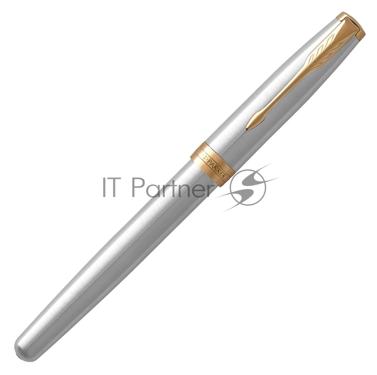 Ручка перьевая Parker Sonnet Core F527 (CW1931504) Stainless Steel GT, F, сталь нержавеющая, подарочная коробка