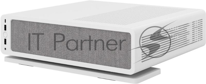 Компьютерный корпус без блока питания Fractal Design Ridge, 2x140mm, 2xUSB-A 3.2 + 1xUSB 3.2 Type-C, SFX PSU Support, mITX White